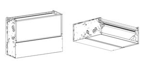 Climatizador evaporativo WH2905 de Phoenix Manufacturing, Inc. para sistema  de ventana Slim Line, BW5002